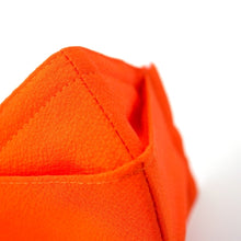 Load image into Gallery viewer, 3Layers Face mask "orange" no print kimono remake
