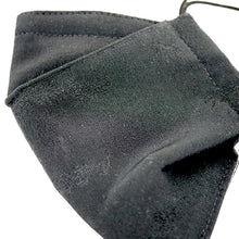 Load image into Gallery viewer, 3Layers Face mask "black" kimono remake for adults