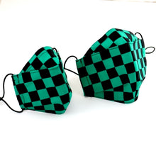 Load image into Gallery viewer, 3Layers Face mask "demon slayer/kamado tanjiro"