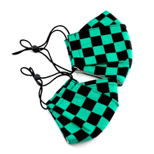 Load image into Gallery viewer, 3Layers Face mask "demon slayer/kamado tanjiro"