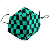 Load image into Gallery viewer, 3Layers Face mask "demon slayer/kamado tanjiro"