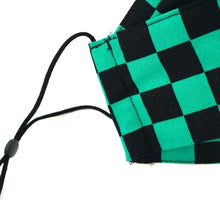 Load image into Gallery viewer, 3Layers Face mask "demon slayer/kamado tanjiro"