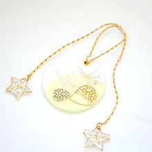 Load image into Gallery viewer, yellow&pink fragrance stone, circle plaster plate, hanging ceramic