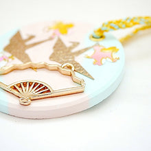 Load image into Gallery viewer, blue&pink aroma stone, circle plaster diffuser,aroma diffuser and aroma pot