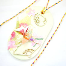 Load image into Gallery viewer, yellow-green&green ceramic aroma stone, oval hanging diffuser