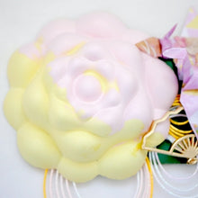 Load image into Gallery viewer, yellow&pink flower aromatherapy diffuser, handcrafted home interior