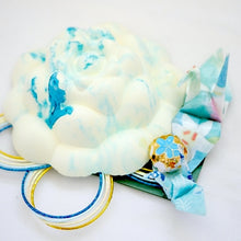 Load image into Gallery viewer, yellow&blue marble flower aroma diffuser and aroma pot