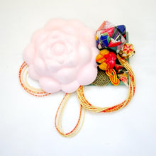 Load image into Gallery viewer, pink flower plaster diffuser, home interior, unique decorative aroma stone