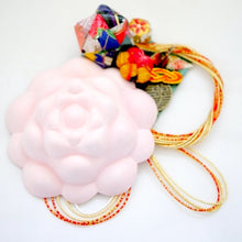 Load image into Gallery viewer, pink flower plaster diffuser, home interior, unique decorative aroma stone