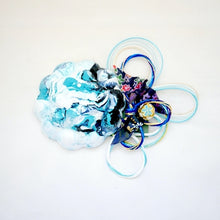 Load image into Gallery viewer, blue marble flower fragrance aroma-stone, stone diffuser