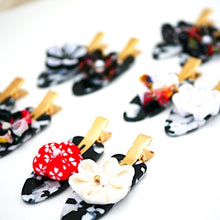 将图片加载到图库查看器,水木“水引”发夹009