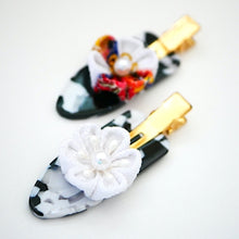 将图片加载到图库查看器,水木“水引”发夹009