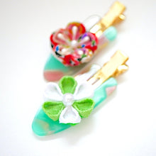 将图片加载到图库查看器,水木“水引”发夹009