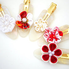 将图片加载到图库查看器,水木“水引”发夹009