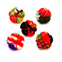 Load image into Gallery viewer, lapel pin 5pcs, Japanese traditional crepe work