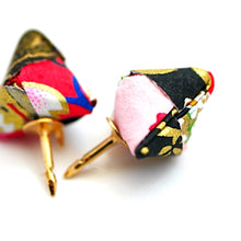 Load image into Gallery viewer, lapel pin 2pcs, Japanese traditional paper work