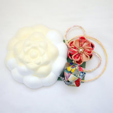 Cargar imagen en el visor de la galería, yellow&amp;white flower fragrance stone, diffuser ceramic aroma pot