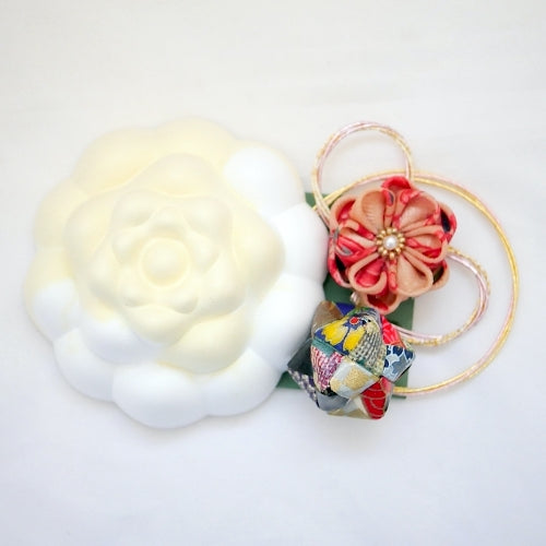 yellow&white flower fragrance stone, diffuser ceramic aroma pot