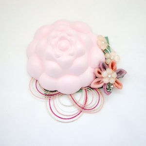 pink flower aroma-stone,home fragrance handcrafted