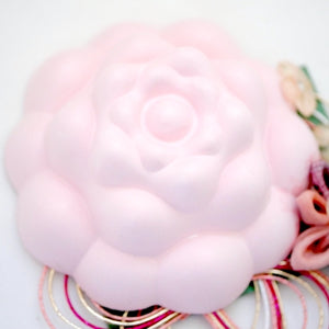 pink flower aroma-stone,home fragrance handcrafted