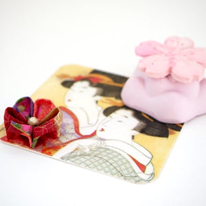 SAKURA aroma stone on Japan design, ceramic aroma, handmade