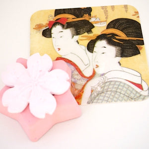 SAKURA aroma stone on Japan design, ceramic aroma, plaster