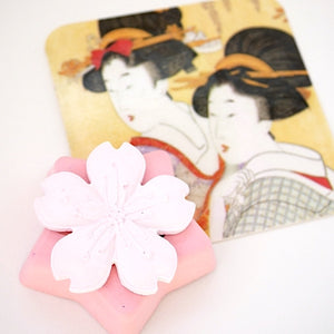 SAKURA aroma stone on Japan design, ceramic aroma, plaster