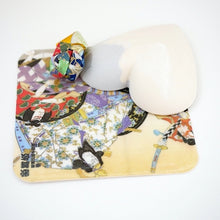 Load image into Gallery viewer, heart aroma stone on KABUKI/Japan design, ceramic aroma, handcrafted