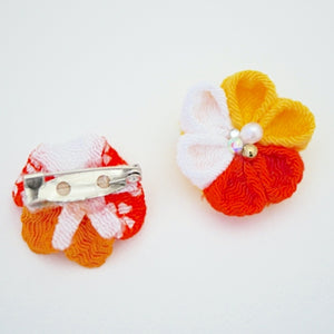 2pcs brooches, accessory, Japan Handmade, fashion items