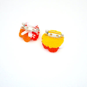 2pcs brooches, accessory, Japan Handmade, fashion items