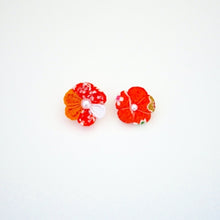 Load image into Gallery viewer, 2pcs flower brooches, accessory, Japan Handmade, fashion items