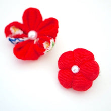 Load image into Gallery viewer, 2pcs Red brooches, accessory, Japan Handmade, fashion accessories