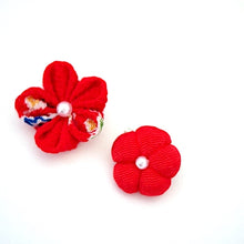 Load image into Gallery viewer, 2pcs Red brooches, accessory, Japan Handmade, fashion accessories