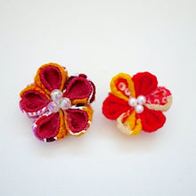 Load image into Gallery viewer, 2pcs flower brooches, accessory, Japan Handmade, fashion accessories