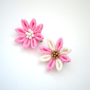 2pcs Flower Brooches, Accessory, Handmade, Jewelry