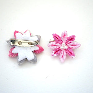 2pcs brooches, accessory, Japan Handmade, fashion accessories