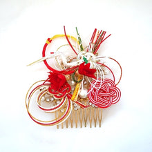 Load image into Gallery viewer, happy bird, headdress, gold comb hair accessory, hair tool