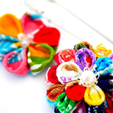 Load image into Gallery viewer, mix flower kilt pin, shawl pin brooch, scarf clip, scarf tie