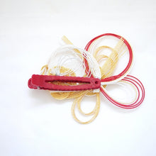 Load image into Gallery viewer, Japanese decor mizuhiki hair clip, head accessory, styling tool