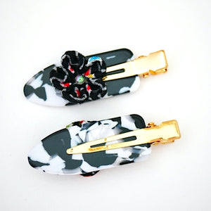 2pcs hair clip, hair accessory, handmade from Japan