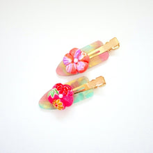 Load image into Gallery viewer, 2pcs hair clip, hair accessory, handmade from Japan