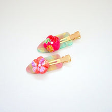 Load image into Gallery viewer, 2pcs hair clip, hair accessory, handmade from Japan