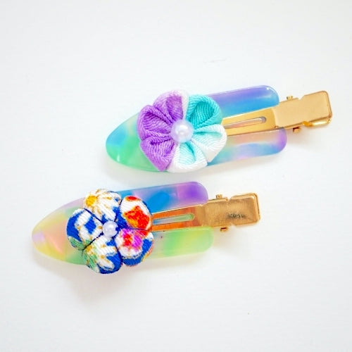 2pcs hair clip, hair accessory, Japan handmade