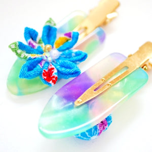 2pcs hair clip, hair accessory, Japan handmade, hair styling tool