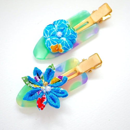 2pcs hair clip, hair accessory, Japan handmade, hair styling tool