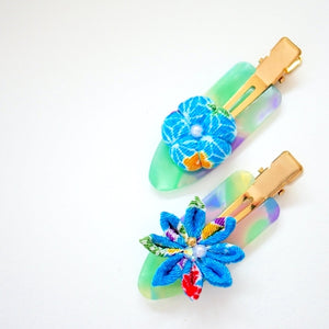 2pcs hair clip, hair accessory, Japan handmade, hair styling tool