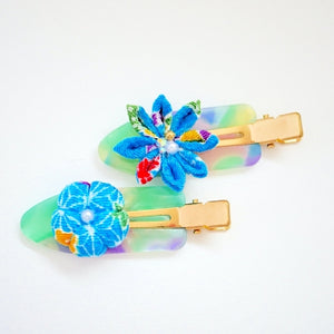 2pcs hair clip, hair accessory, Japan handmade, hair styling tool