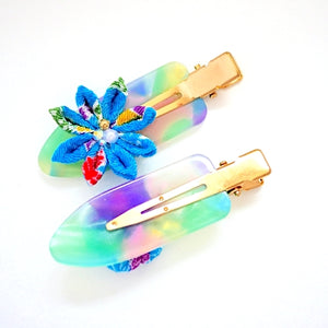 2pcs hair clip, hair accessory, Japan handmade, hair styling tool