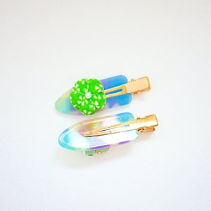 2pcs hair clip, hair accessory, Japan handmade, hair styling tool