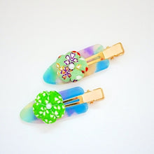 Load image into Gallery viewer, 2pcs hair clip, hair accessory, Japan handmade, hair styling tool